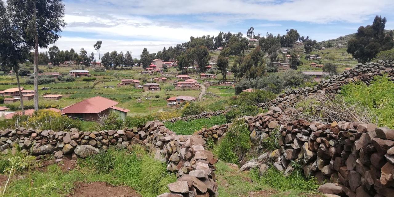 Taquile Hospedaje Mario Huillanopampa Dış mekan fotoğraf