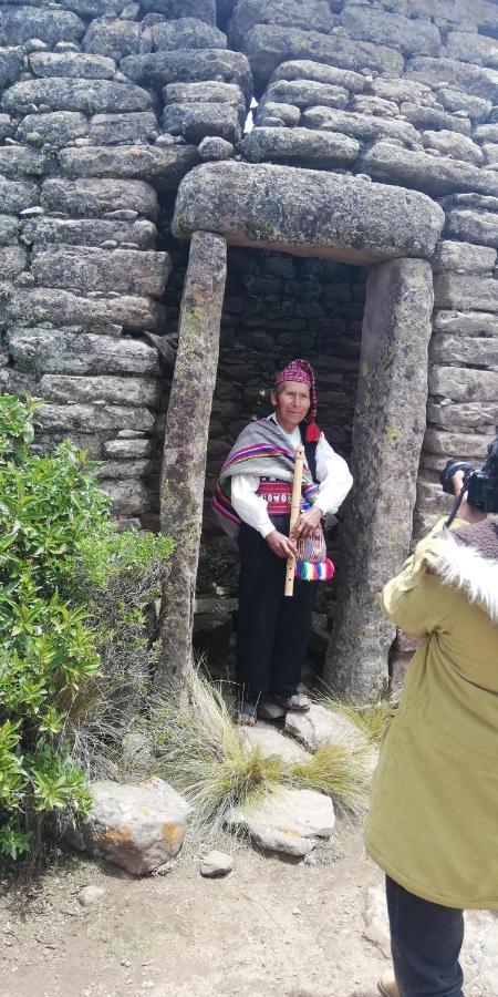 Taquile Hospedaje Mario Huillanopampa Dış mekan fotoğraf