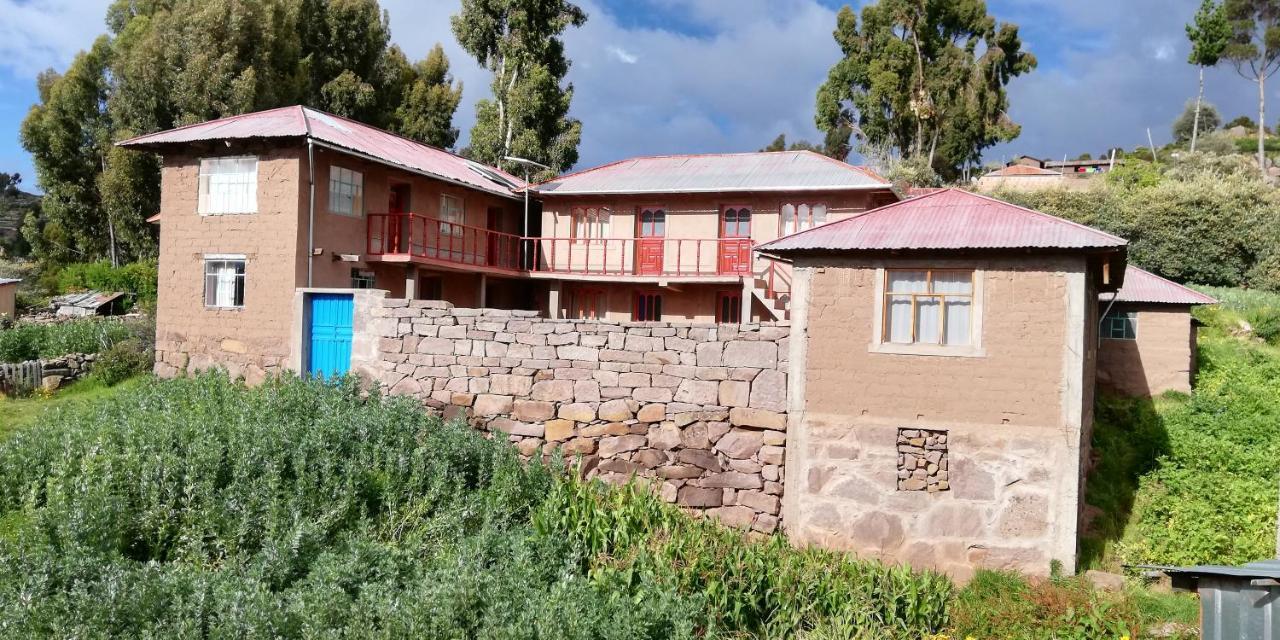 Taquile Hospedaje Mario Huillanopampa Dış mekan fotoğraf